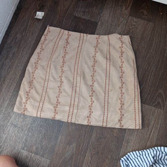 The Impeccable Pig Pink Mini Pencil Skirt Casual Size L - Picture 3 of 4